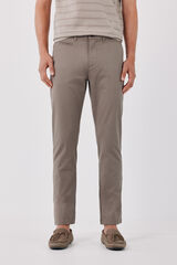 Cortefiel Lightweight slim chinos Brown