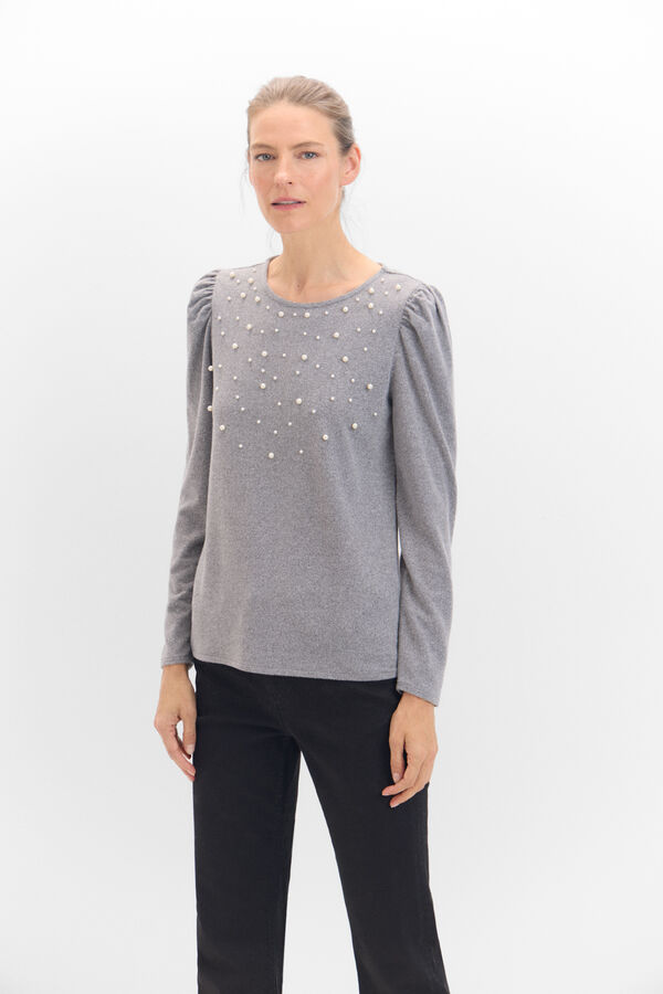 Cortefiel Pearl T-shirt Grey