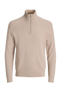 Jack & Jones Jersey de punto cuello cremallera
