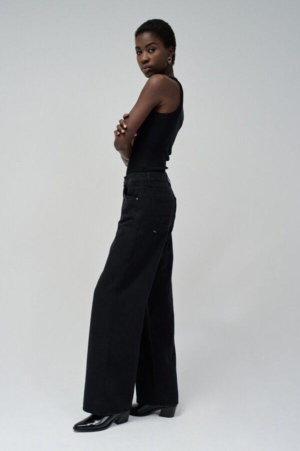 Salsa Jeans Jeans wide leg Preto