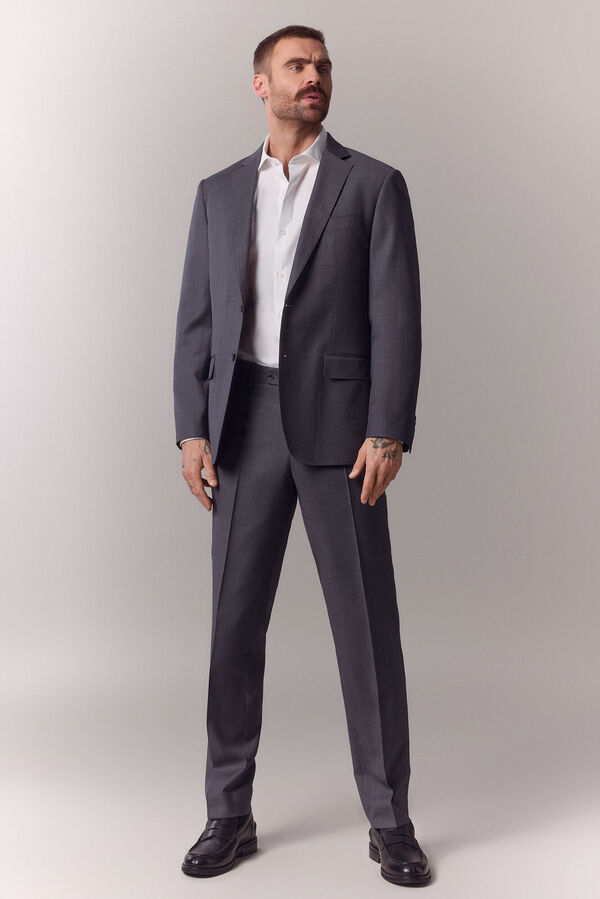 OOTO Serge tailored trousers Grey