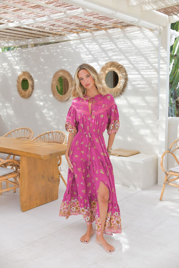 Jaase Vestido comprido Elsa Subiu