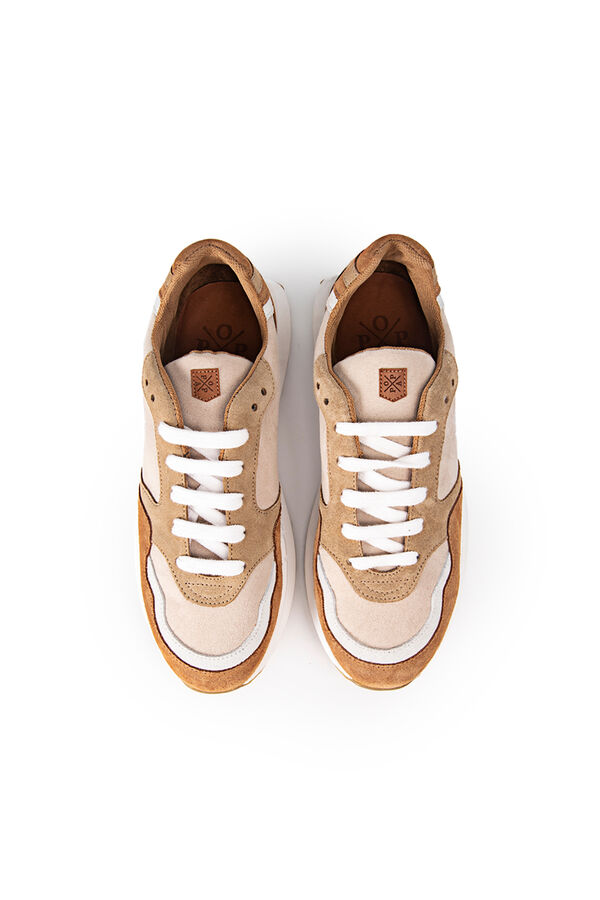 Popa Maguey suede sneakers Camel