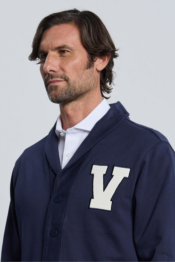 Valecuatro Moletom sweatshirt azul marinho Azul