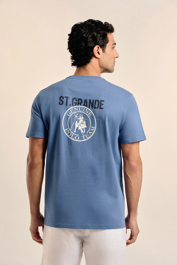 Valecuatro Camiseta de St. grande Azul