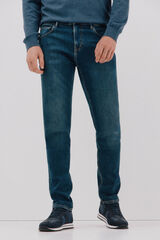 Cortefiel Slim fit jeans Blue
