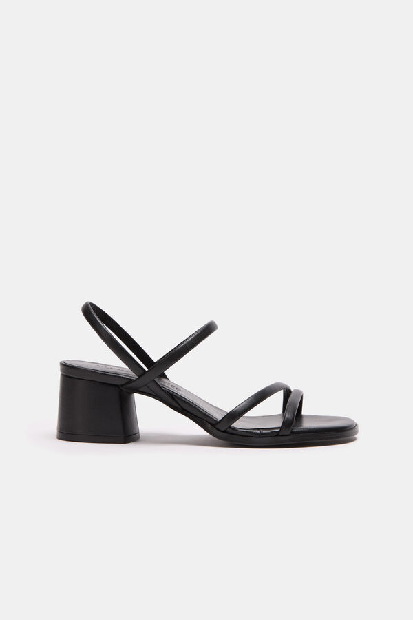 Bryan Stepwise Capri block heel sandal Black