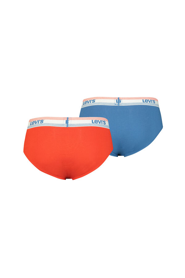 Cortefiel Pack of 2 sports briefs. Red