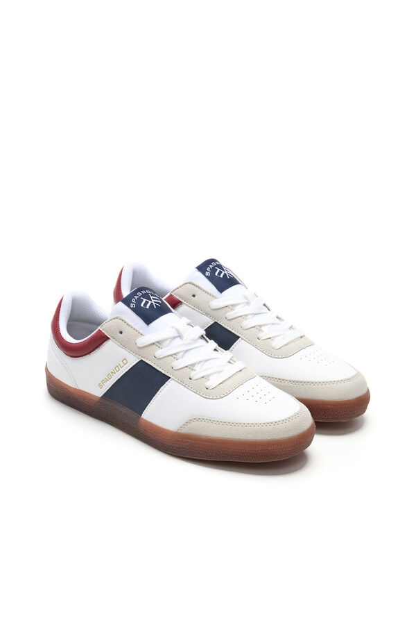 Spagnolo Chinelos de quarto casuais de lazer Branco