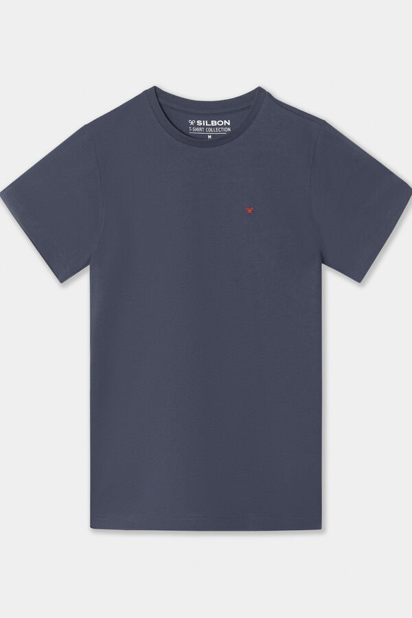 Silbon Camiseta silbon minilogo Azul marino