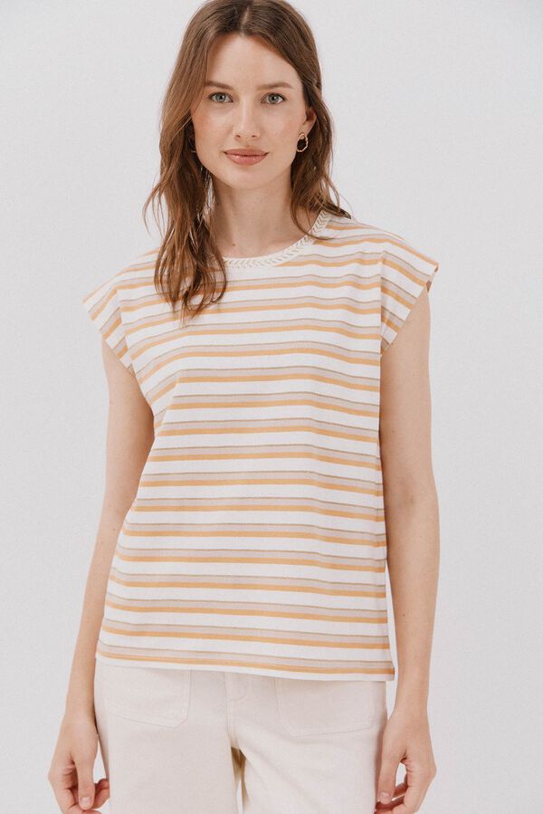 Cortefiel V-neck t-shirt Multicolour