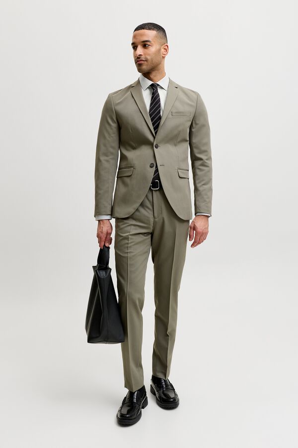 Jack & Jones Camisa dobby slim fit Verde