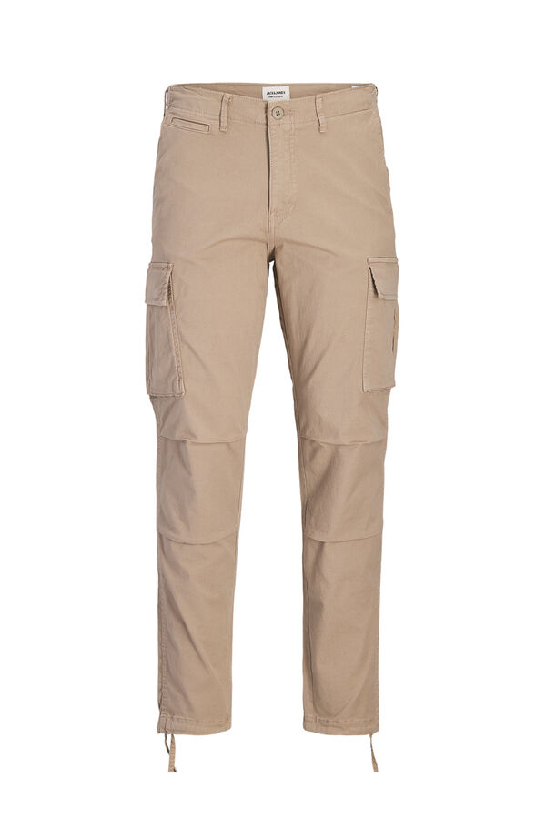 Jack & Jones Calça cargo de regular fit Cinzento