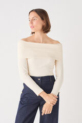 Caroll Camiseta Tereza Ecru