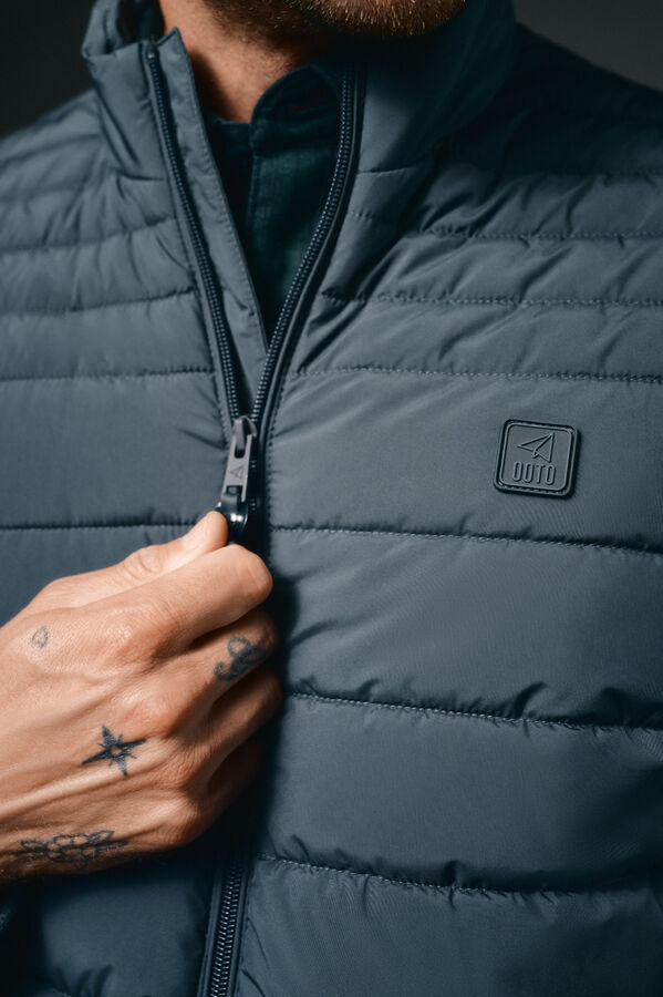 OOTO Blus&atilde;o acolchoado ultralight Azul