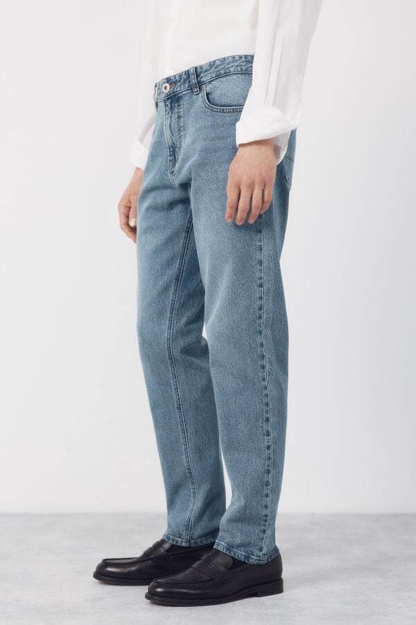 Cortefiel Pantal&oacute;n vaquero slim fit Azul