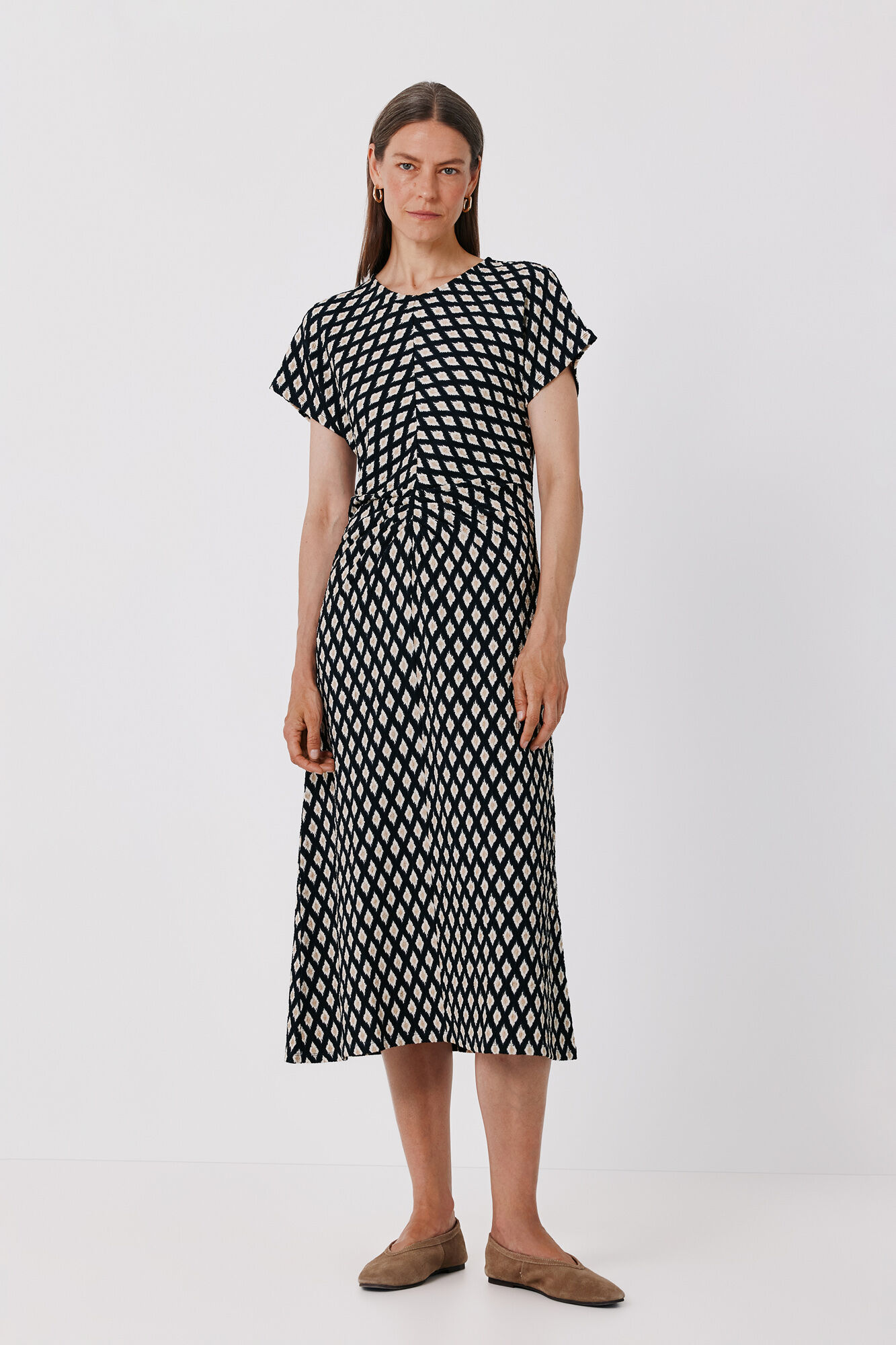 Cortefiel Vestido frunce