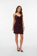 Vero Moda Vestido de alças de lantejoulas Granada