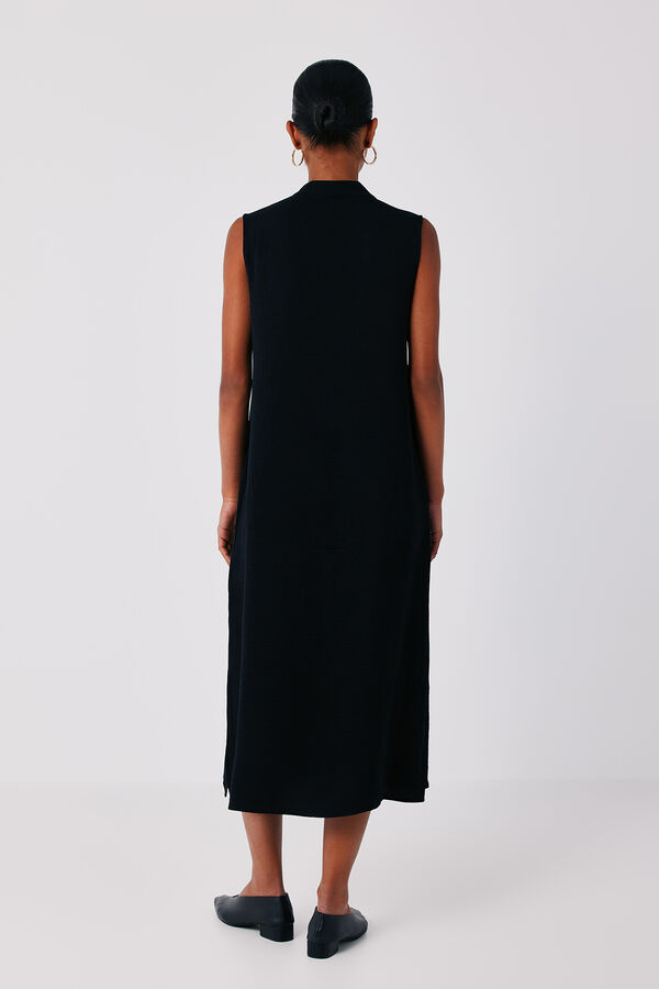Cortefiel Tunic dress Black