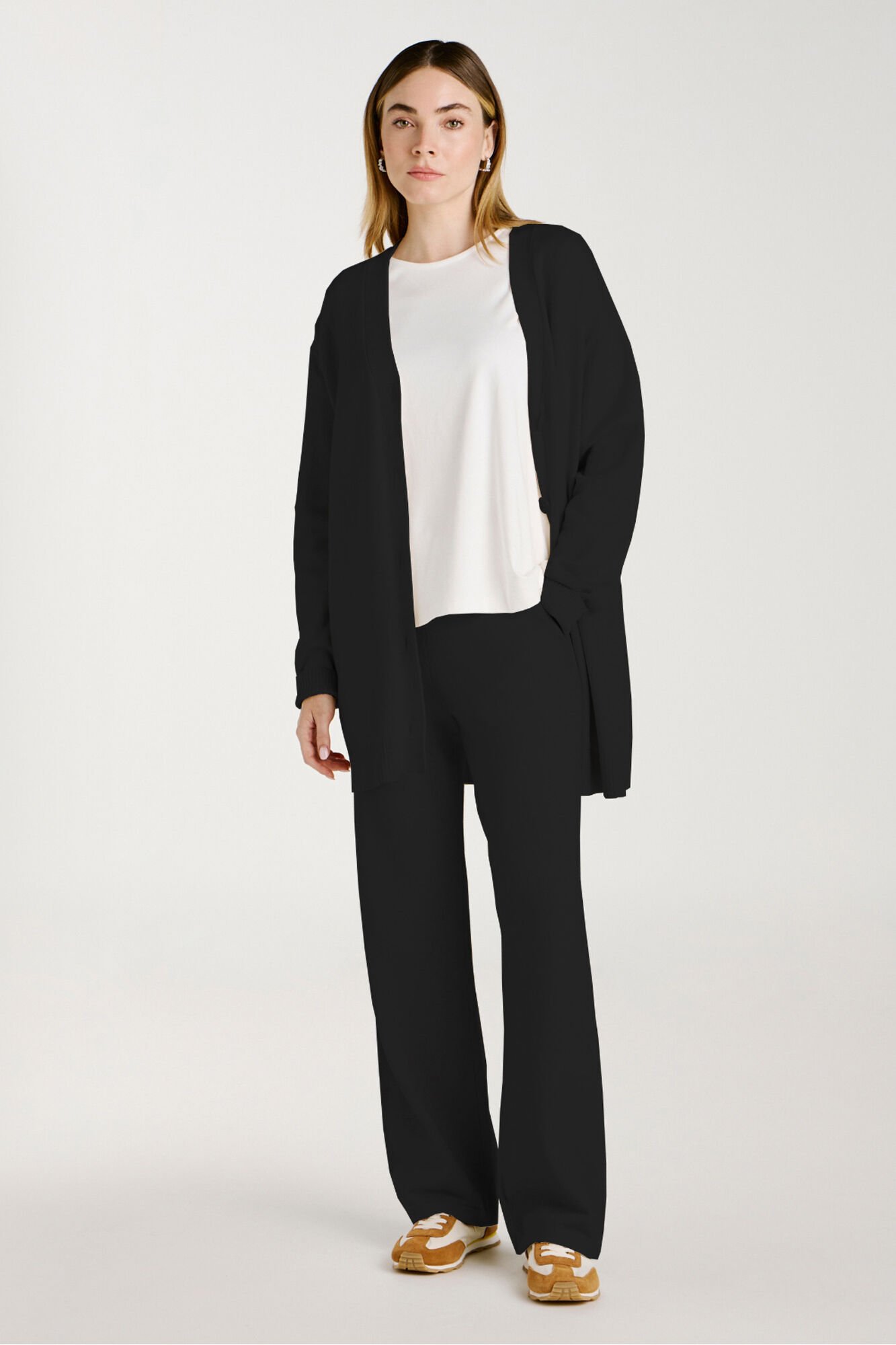 Vila Cal&ccedil;a comprida de malha com viscose