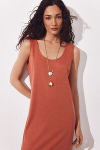 Cortefiel Strappy jersey-knit dress