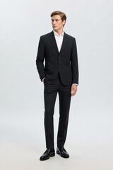 Selected Cal&ccedil;a formal Slim Fit Preto