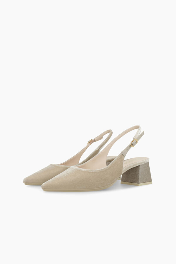 Lodi Sapatos de veludo Tostado