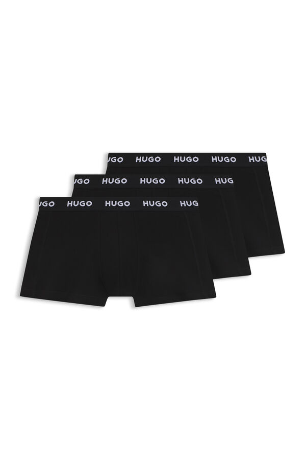HUGO Pacote com 3 boxers Preto
