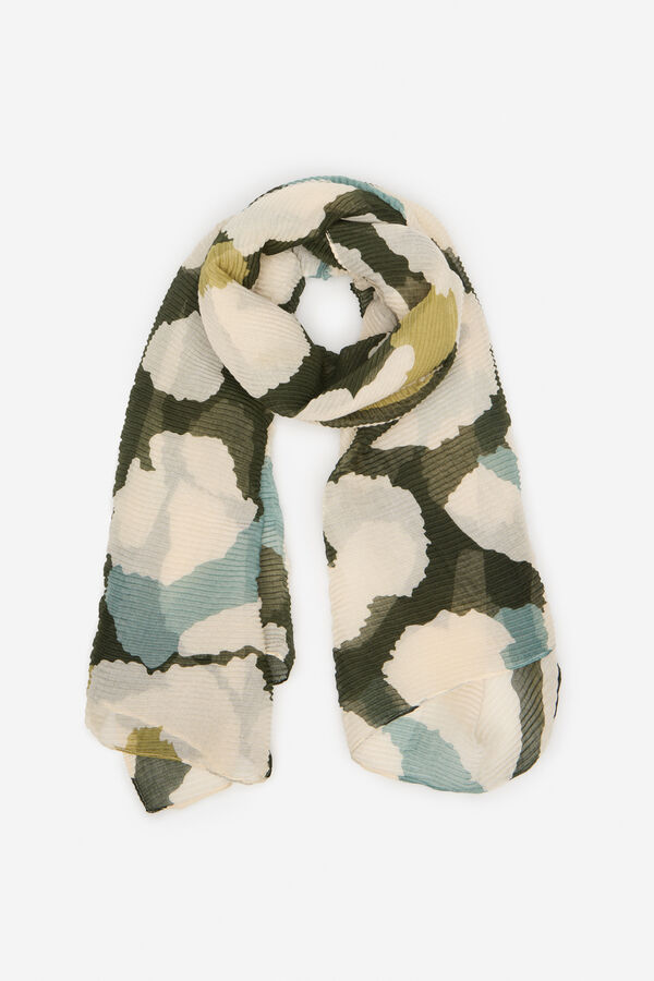 Cortefiel Pleated scarf Multicolour