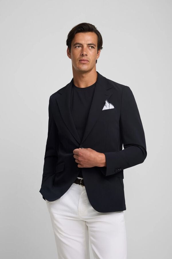 Silbon Blazer t&eacute;cnico Azul