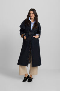 Silbon Parka longa encerada