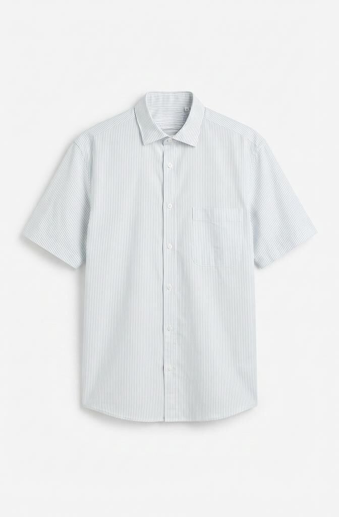 Cortefiel Striped short sleeve shirt