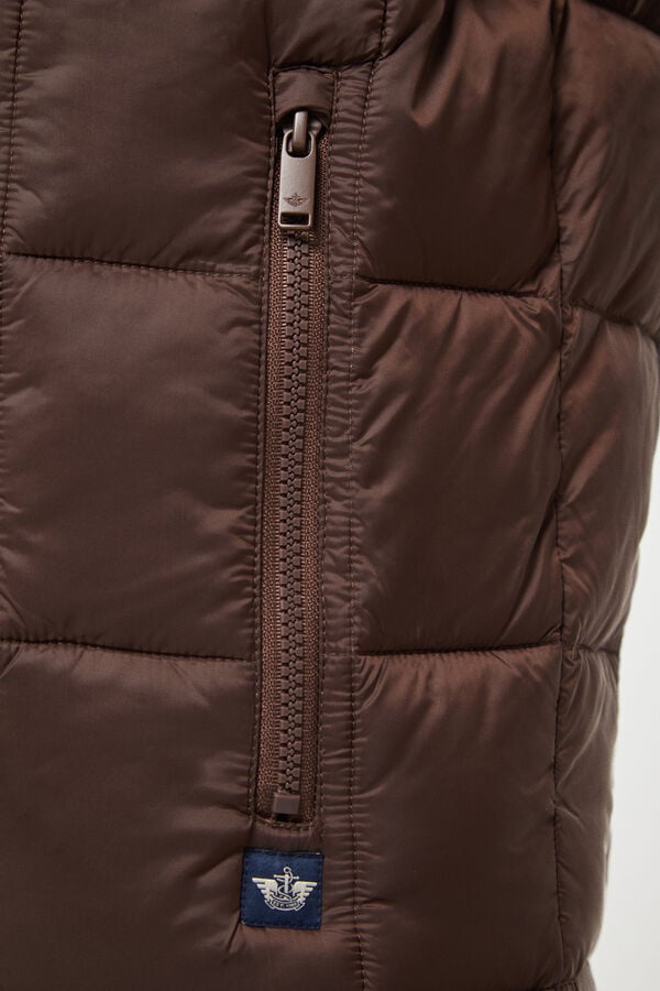 Chaleco acolchado para hombre, chaqueta sin mangas, chaleco extraíble,  nuevo Ablack3XL