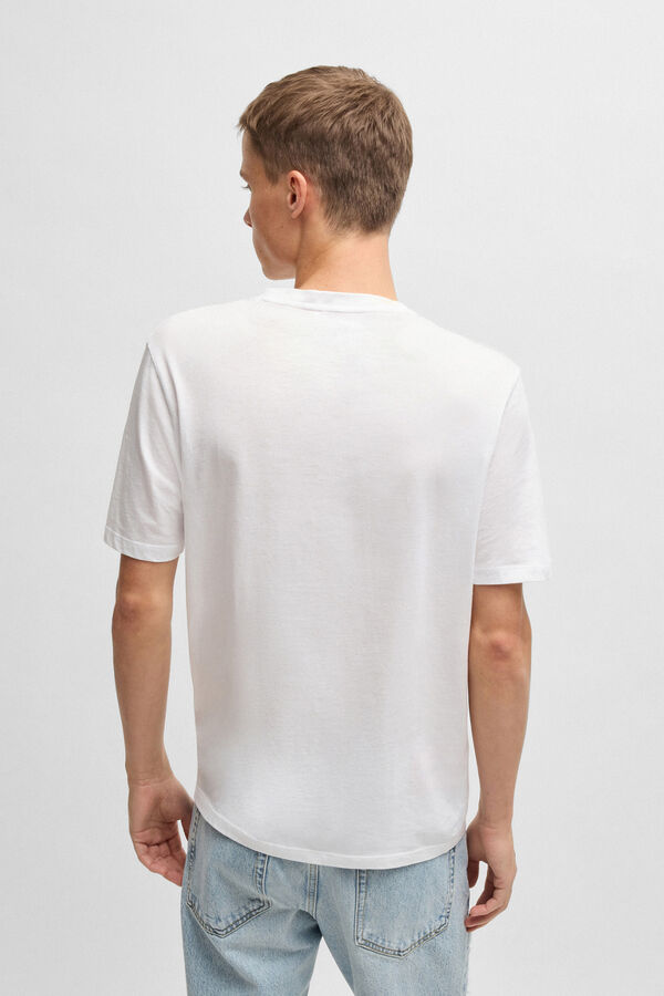 HUGO T-shirt de manga curta Branco
