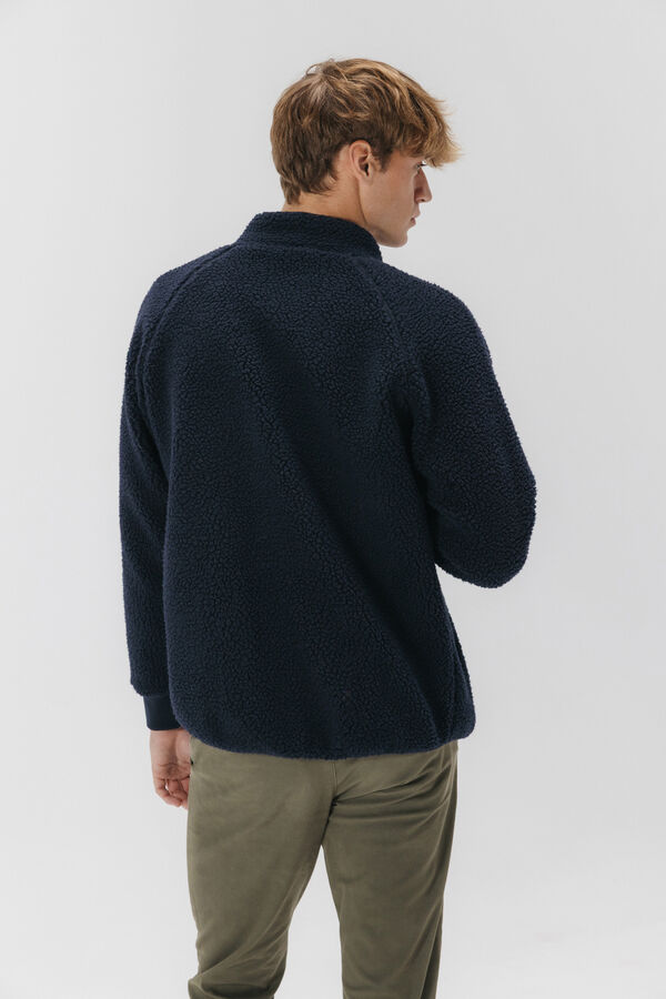 elPulpo Blusão de forro polar Vancouver Azul
