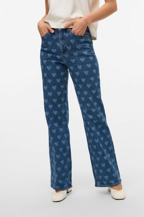 Vero Moda Jeans estampado Azul