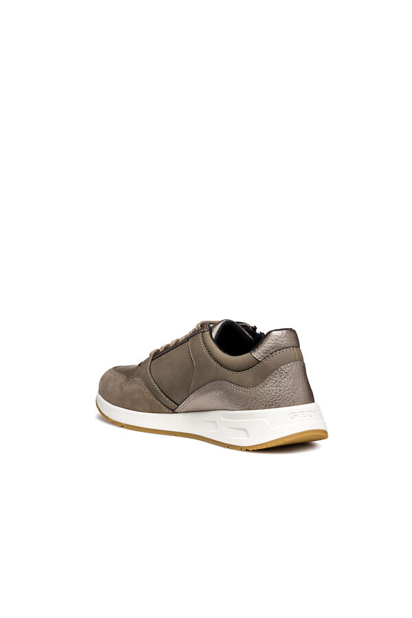 Cortefiel Women's low-cut sports shoes Beige