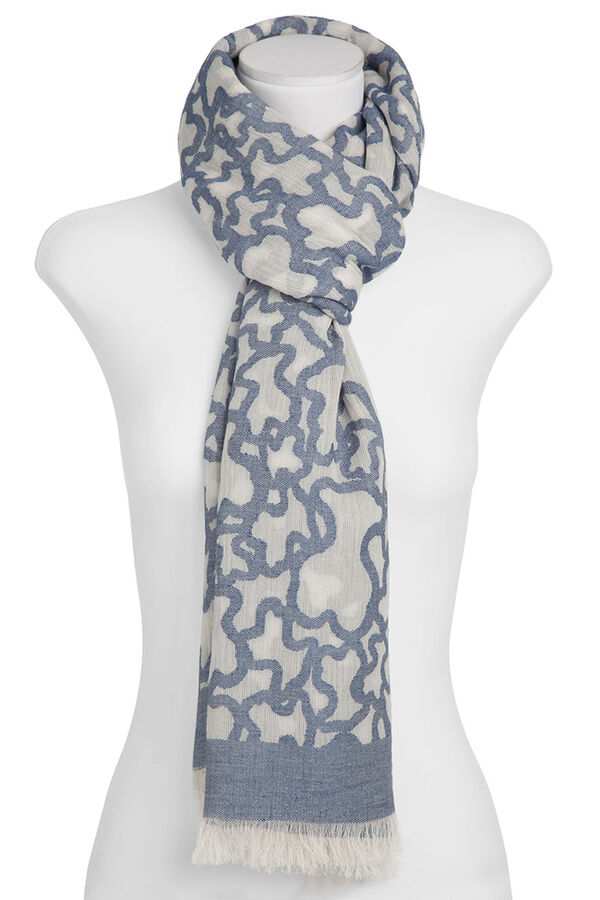Tous Foulard Kaos en color jeans Azul