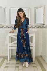 Jaase Vestido maxi Sabrina Azul