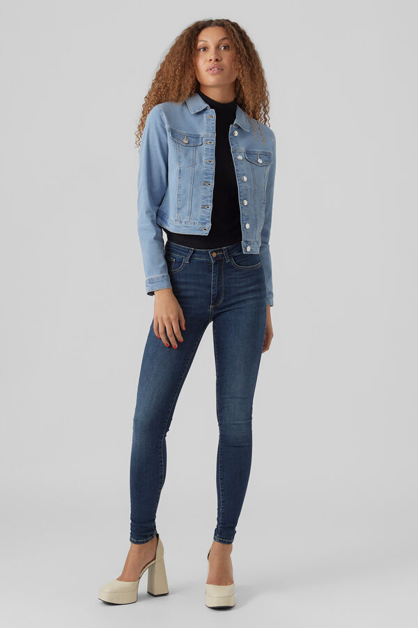 Vero Moda Chaqueta vaquera Azul