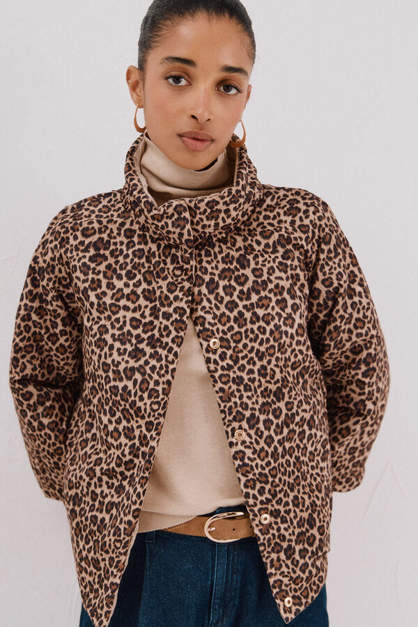 Cortefiel Reversible Thermolite® jacket Ivory