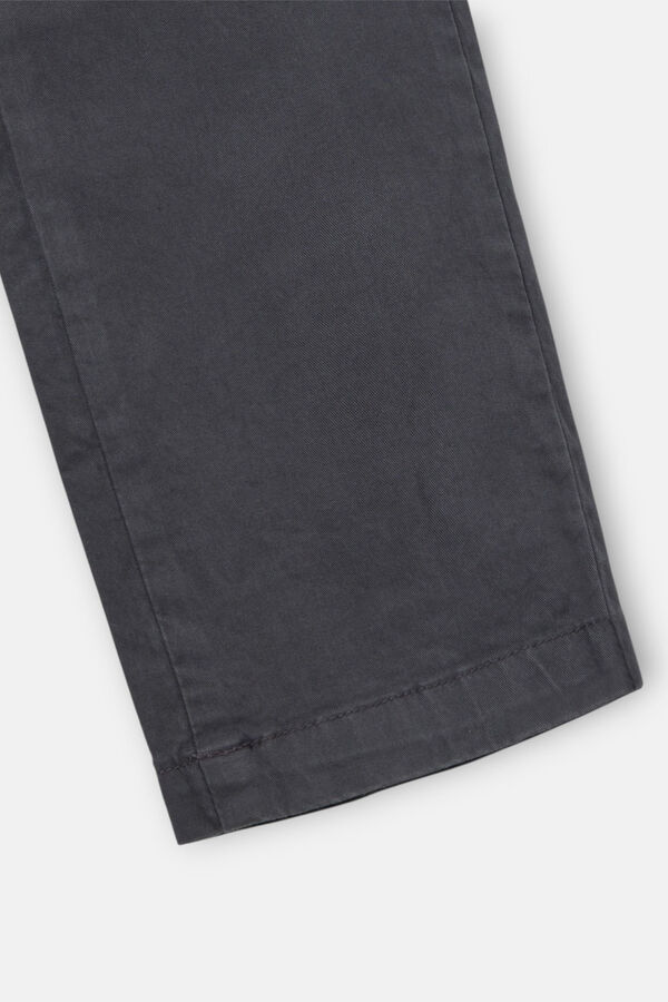 Silbon Calça cargo casual Cinzento