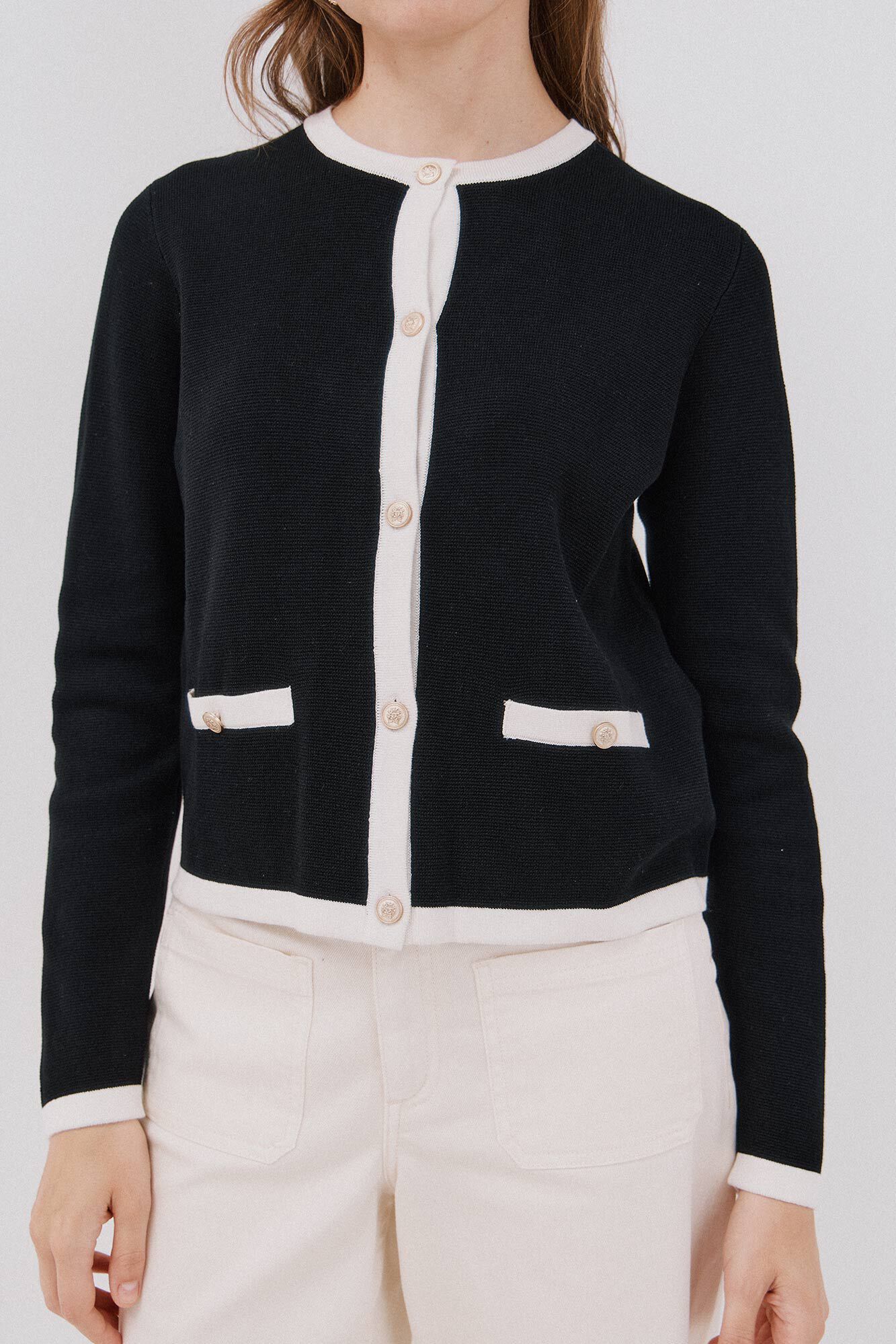 Cortefiel Essential knit cardigan