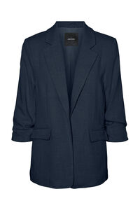 Cortefiel Blazer with 3/4-length sleeves Navy