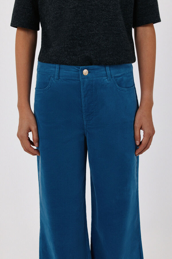 Cortefiel Marine Velvet Sensational jeans Blue