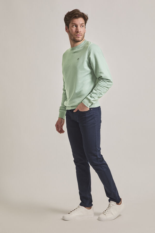Street Monkey Sweatshirt básico regular fit Verde