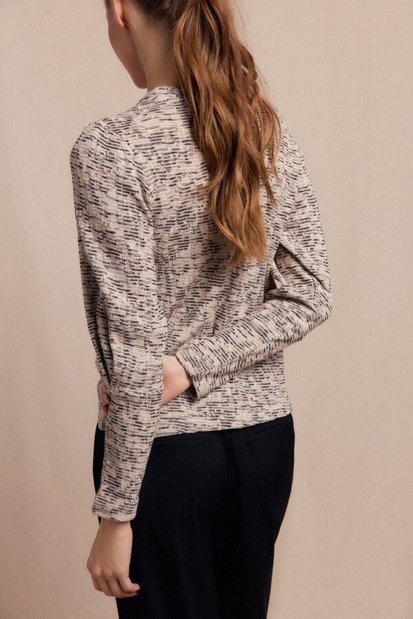 Slowlove Top estructura frunce Multicolour