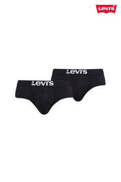Cortefiel 2-pack Levi’s® essentials plain boxers Black