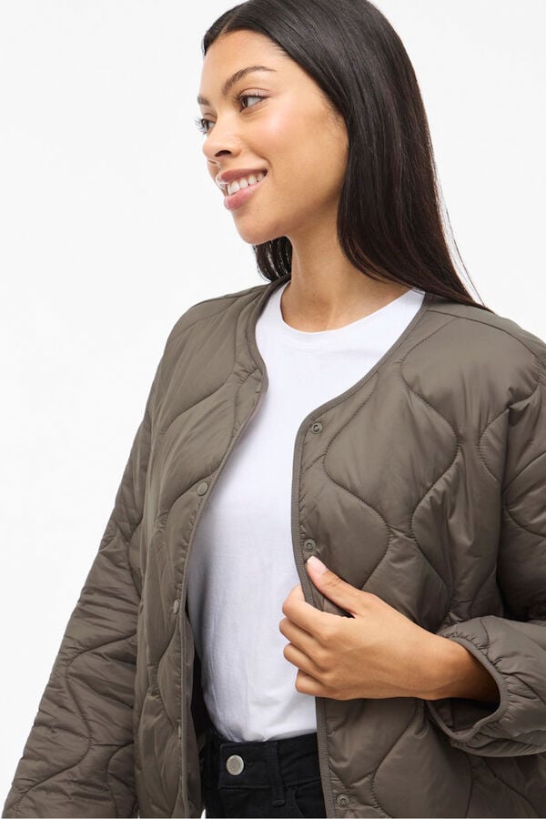 Vila Sobretudo acolchoado ultraleve Cinzento