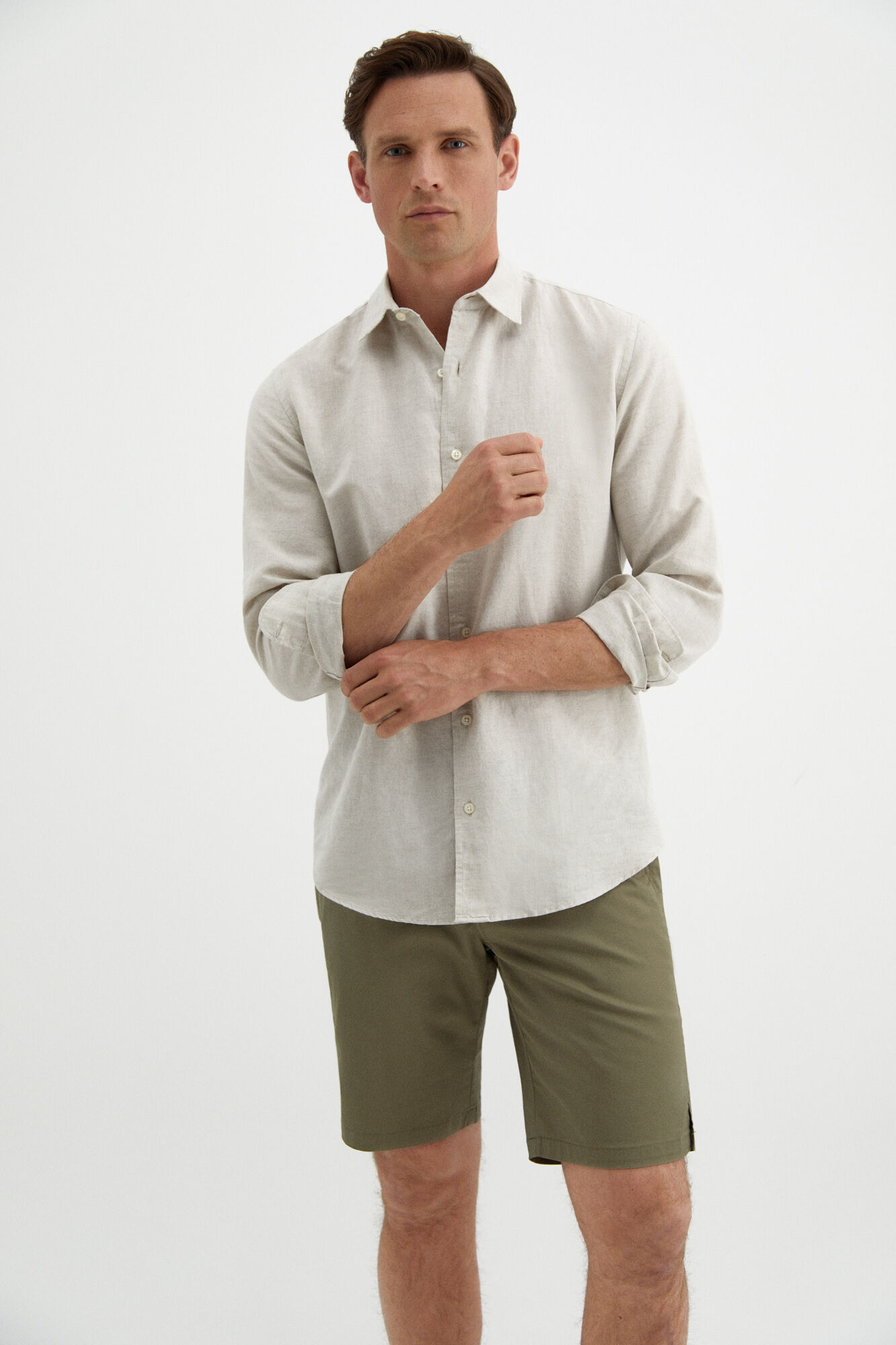 Pantalones Cortefiel Hombre | Pantalón Chino Básico Regular Ligero Azul *  Kridel